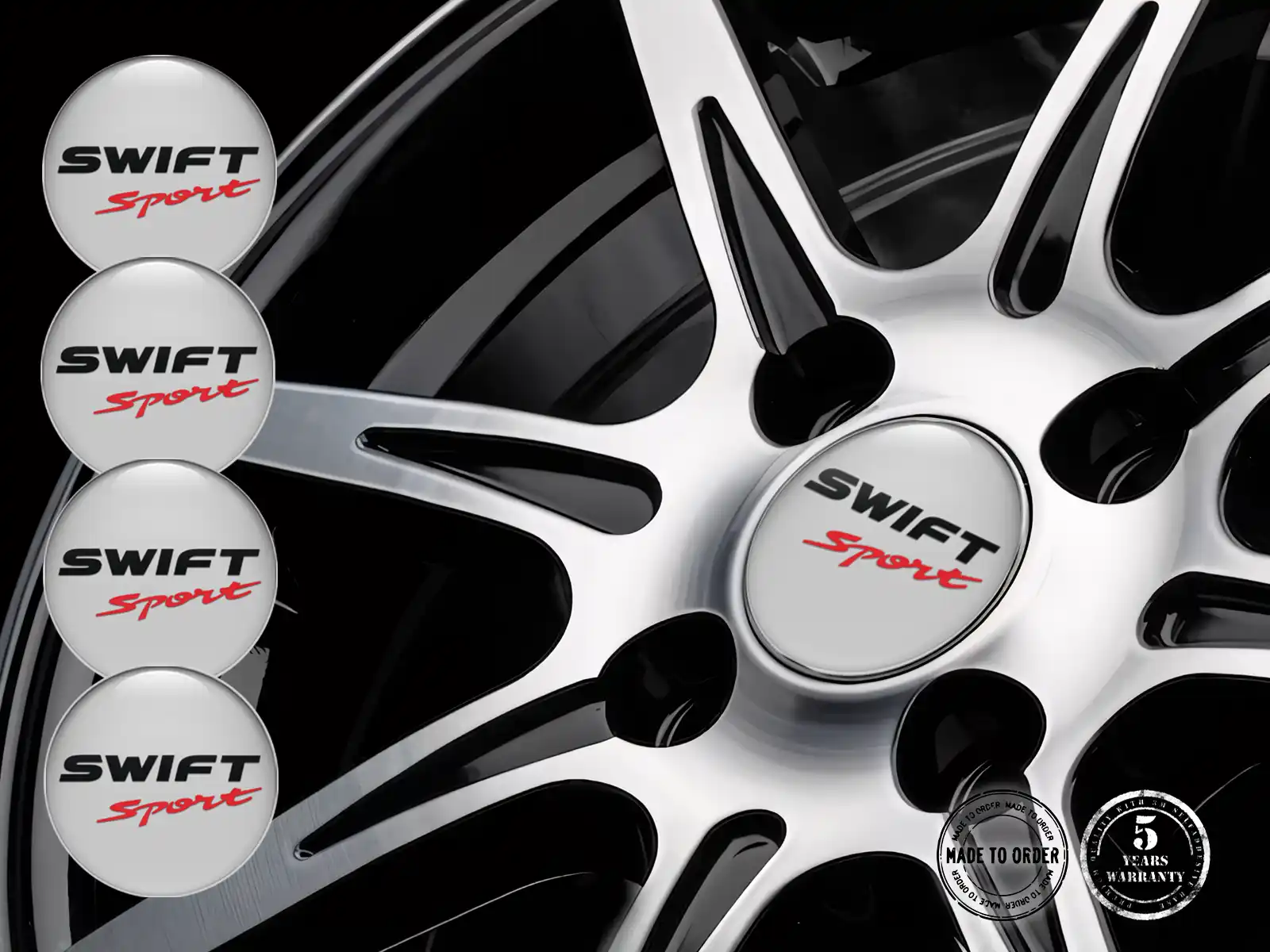 Suzuki Dekoration für Felgen Upgrade für Silikon-Sticker